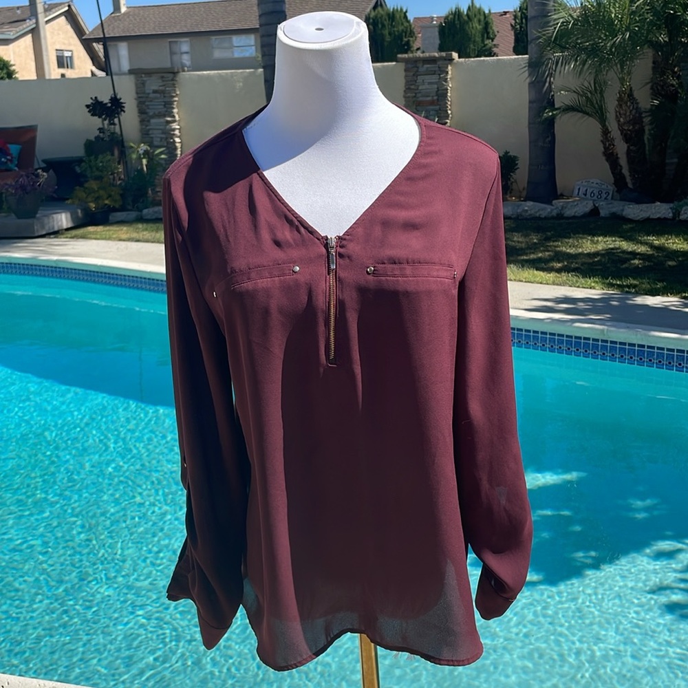 Apt 9 Mauve Top | SIZE S
